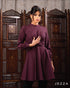 Mandarin Collar Tie-Front Top 62321